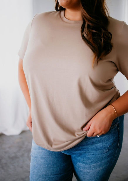 Not So Basic Basic Tee by Lily & Lottie