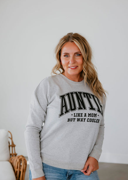 Auntie Varsity Graphic Crew
