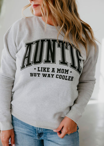 Auntie Varsity Graphic Crew