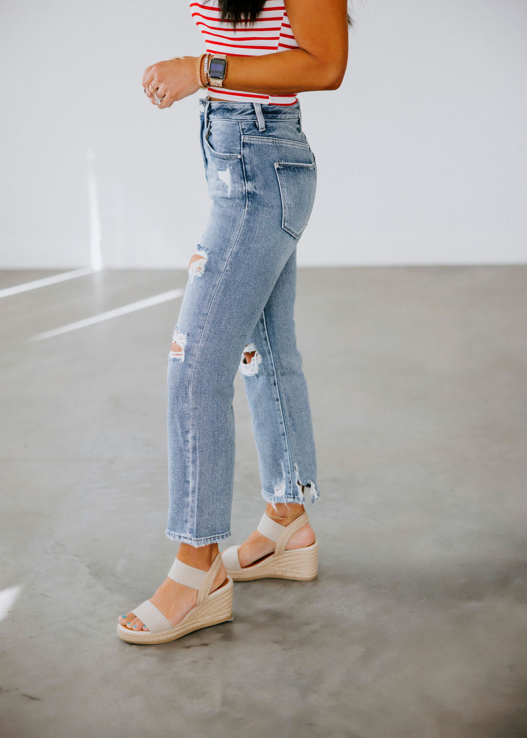 Sheldon Petra Crop Flare Jeans
