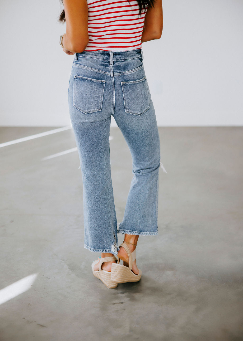 Sheldon Petra Crop Flare Jeans