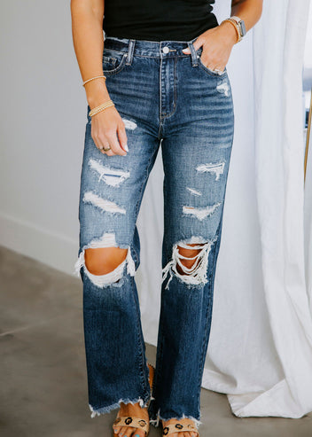 Adam Petra Distressed Jeans