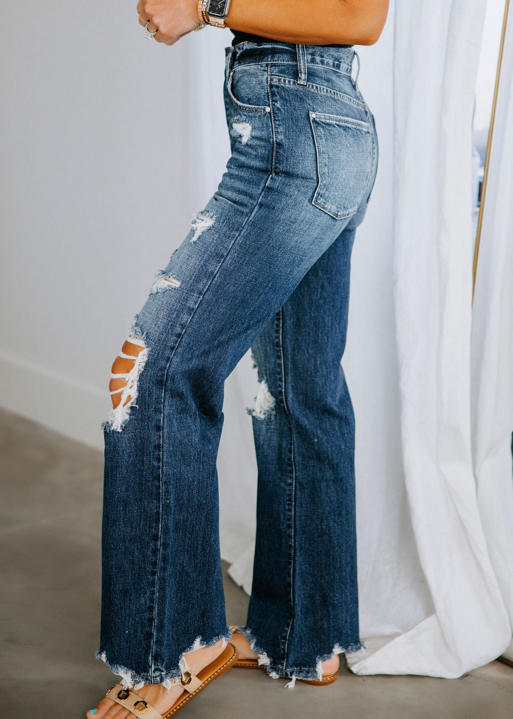 Adam Petra Distressed Jeans