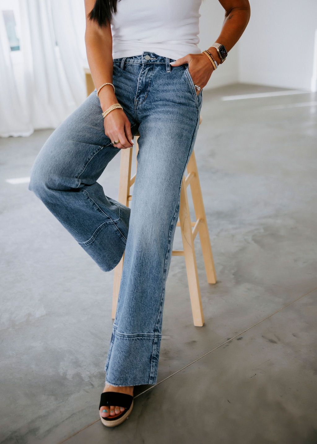 Otto Petra Wide Leg Jeans