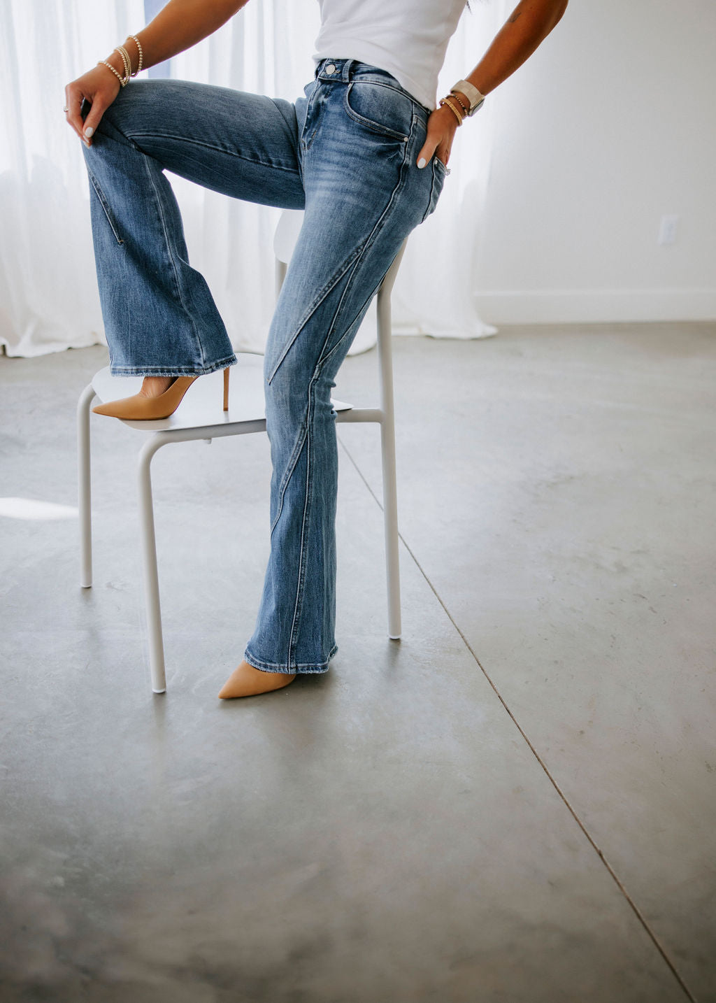 Janae Petra Flare Jean