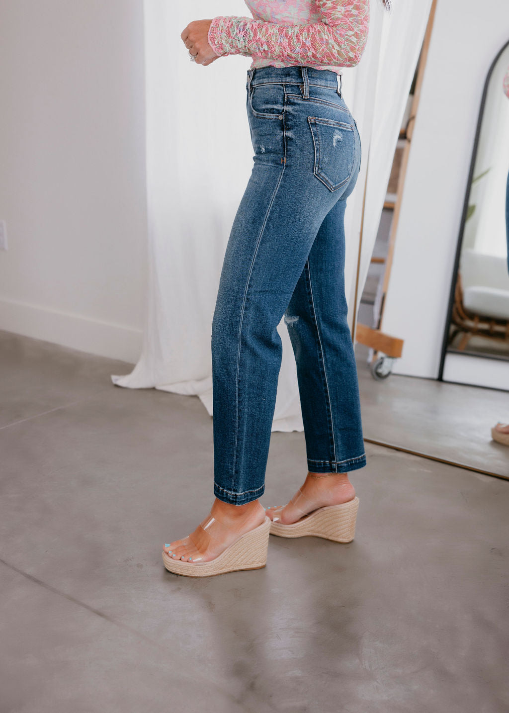 Tracen Hidden Straight Jean