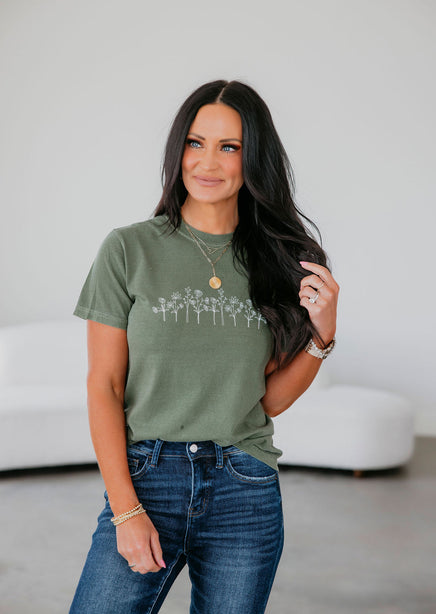 Floral Graphic Tee