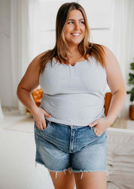 Tessa Eyelet Tank by Lily & Lottie
