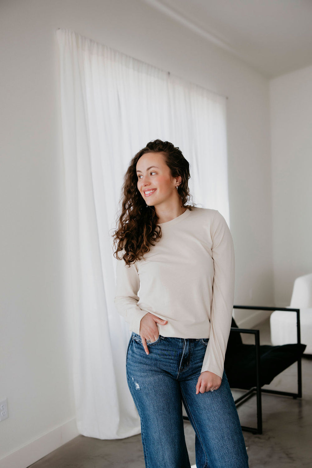 Not So Basic Basic Long Sleeve by Lily & Lottie