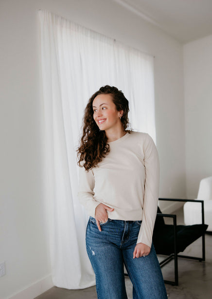 Not So Basic Basic Long Sleeve by Lily & Lottie