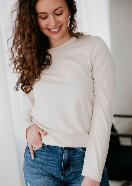 Not So Basic Basic Long Sleeve by Lily & Lottie