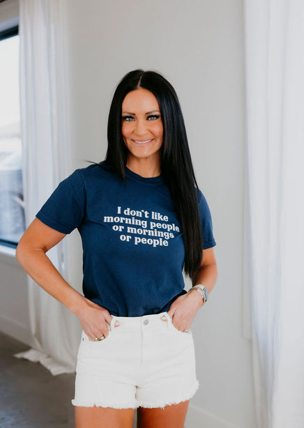 Morning People Graphic Tee